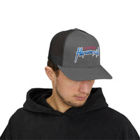 "Flaming Homosexual" Pride Embroidered Trucker Cap Snapback Trucker Cap – Embroidered Queer Streetwear Hat