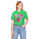 Get Used To It Graphic Tee – Trendy Unisex Shirt, Casualwear, Statement Top, Gift for Friends, Everyday Fashion Unisex T-Shirt – Bold Queer Streetwear Graphic Tee