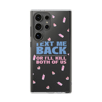 Dark Humor "Text Me Back" Phone Case – A Perfect Blend of Flirtation and Frustration Phone Case – Bold Queer Streetwear Tech Accessory