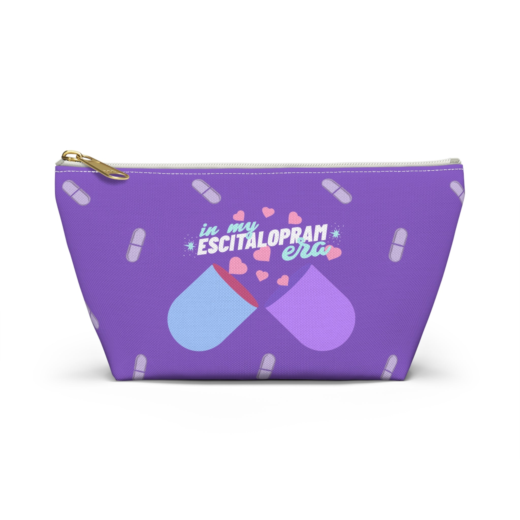 Mental Health Accessory Pouch Cotton Canvas Tote Bag – Queer Streetwear Eco Tote