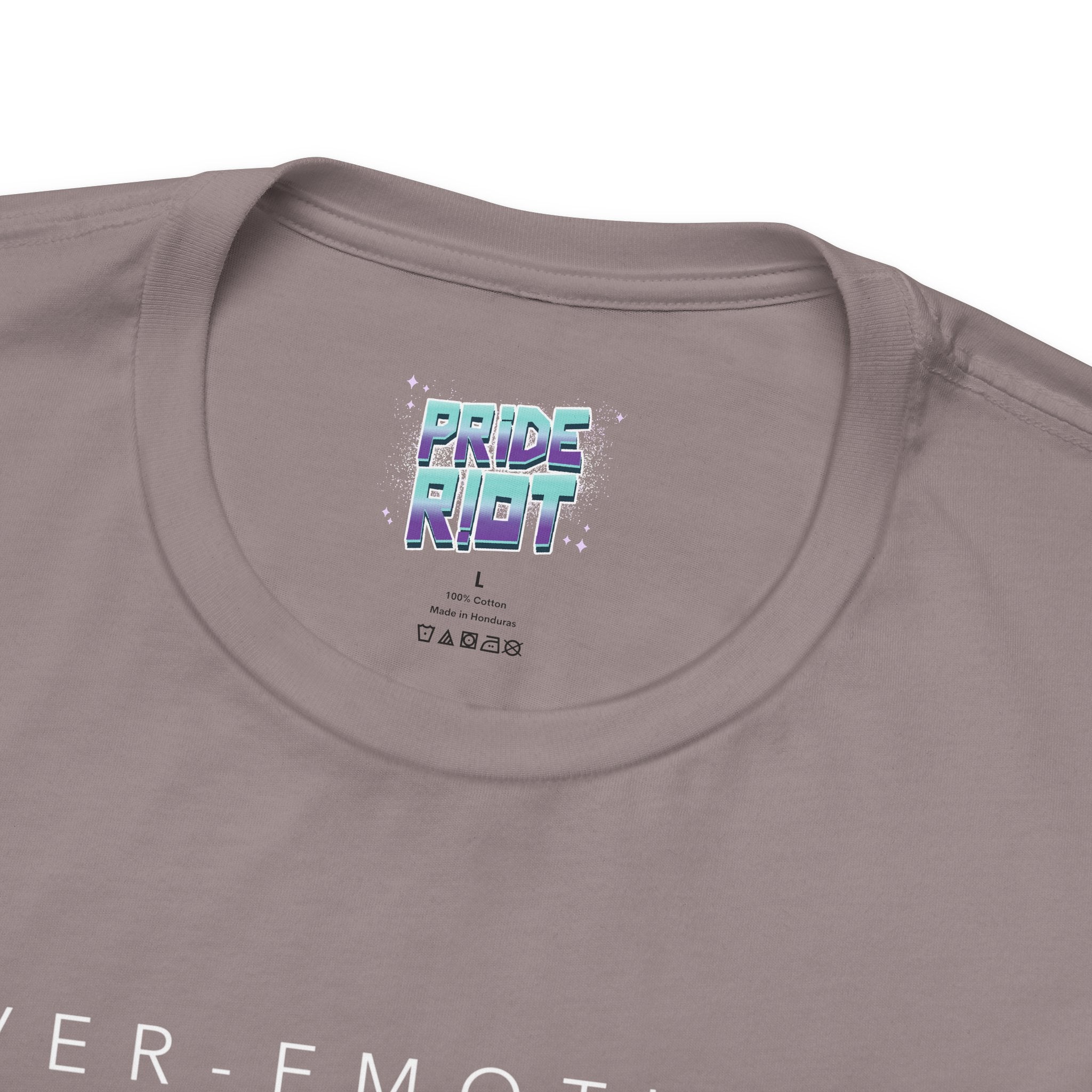 "Overemotional Bottom" Graphic T Unisex T-Shirt – Bold Queer Streetwear Graphic Tee