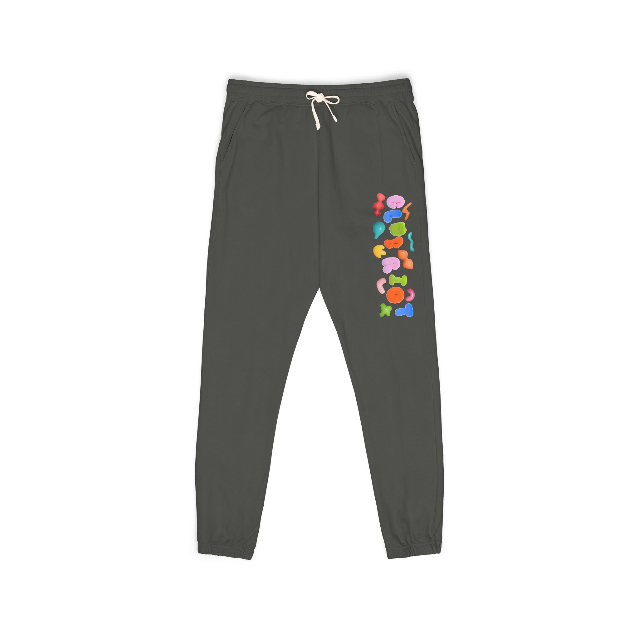 Colorful Floral Fleece Sweatpants, Cozy Unisex Joggers for Relaxation, Ideal for Spring, Gifts for Her, Casual Loungewear, Perfect for [...] – Club Riot Queer Streetwear