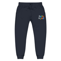 Cozy Embroidered Unisex Fleece Sweatpants, Casual Lounge Pants, Perfect for Relaxing, Gift for Him/Her, Ideal for Everyday Wear – Club Riot Queer Streetwear