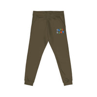 Cozy Embroidered Unisex Fleece Sweatpants, Casual Lounge Pants, Perfect for Relaxing, Gift for Him/Her, Ideal for Everyday Wear – Club Riot Queer Streetwear