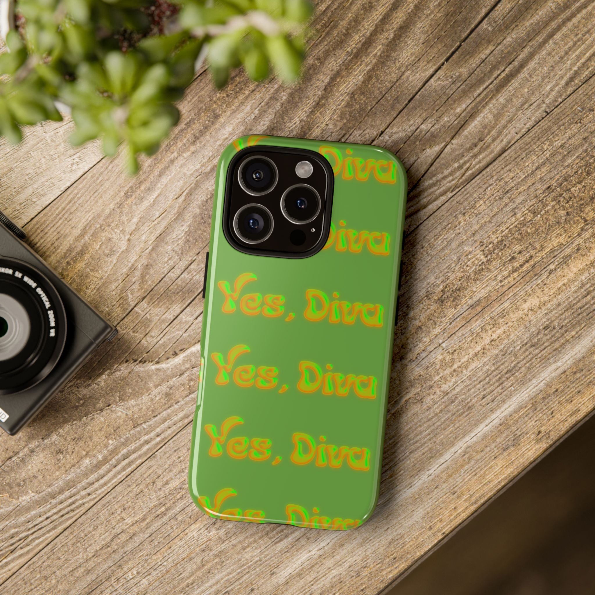 Bold 'Yes, Diva' Phone Case Phone Case – Bold Queer Streetwear Tech Accessory