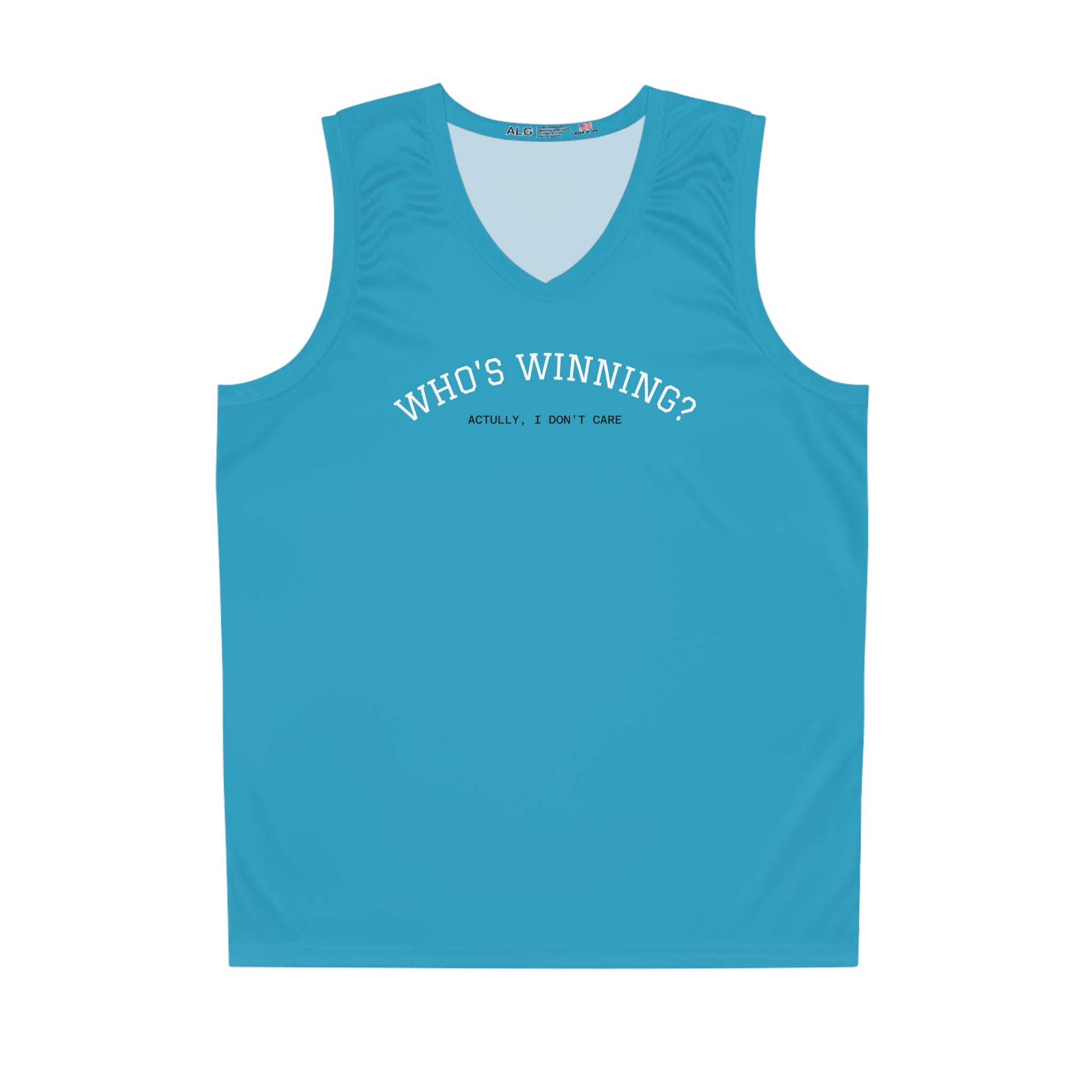 Who’s Winning? Basketball Jersey, Fun Sports Apparel, Perfect for Game Days, Gift for Sports Fans, Casual Summer Wear – Club Riot Queer Streetwear