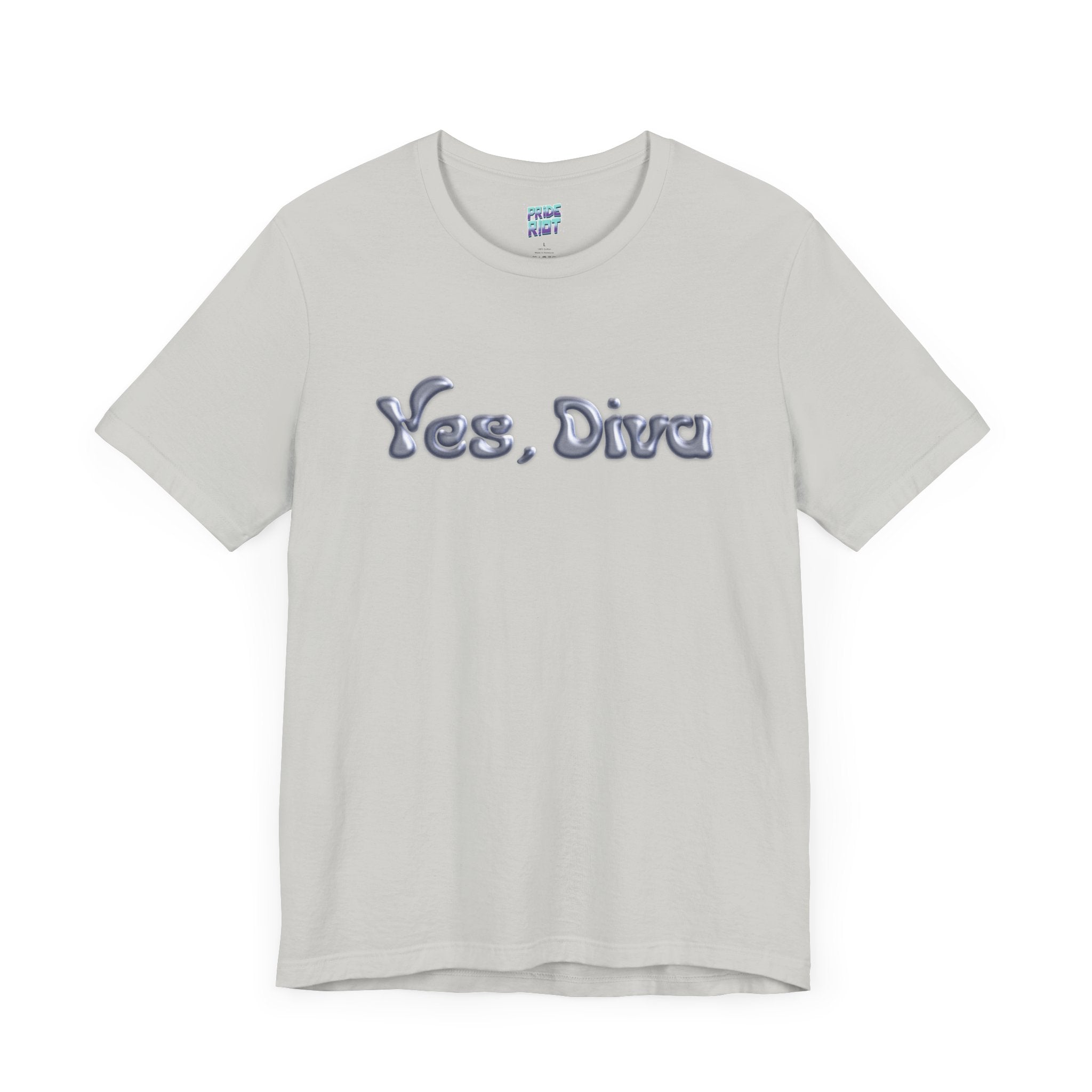 "Yes, Diva" Garment Unisex T-Shirt – Bold Queer Streetwear Graphic Tee