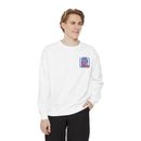 Strawberry Milk Embroidered Sweatshirt – Sweet, Soft, and Totally Berry Obsessed Crewneck Sweatshirt – Queer Streetwear Cozy Essential