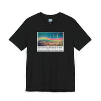 "Gays are using windmills to waft homosexual mists into your home" Tee Shirt Unisex T-Shirt – Bold Queer Streetwear Graphic Tee