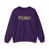 Copy of Sparkling Green Text Crewneck Sweatshirt | Casual Streetwear, Cozy Gift, Unisex Apparel, Everyday Fashion, Holiday Layering Crewneck Sweatshirt – Queer Streetwear Cozy Essential