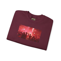 Vibrant Party Crewneck Sweatshirt Crewneck Sweatshirt – Queer Streetwear Cozy Essential