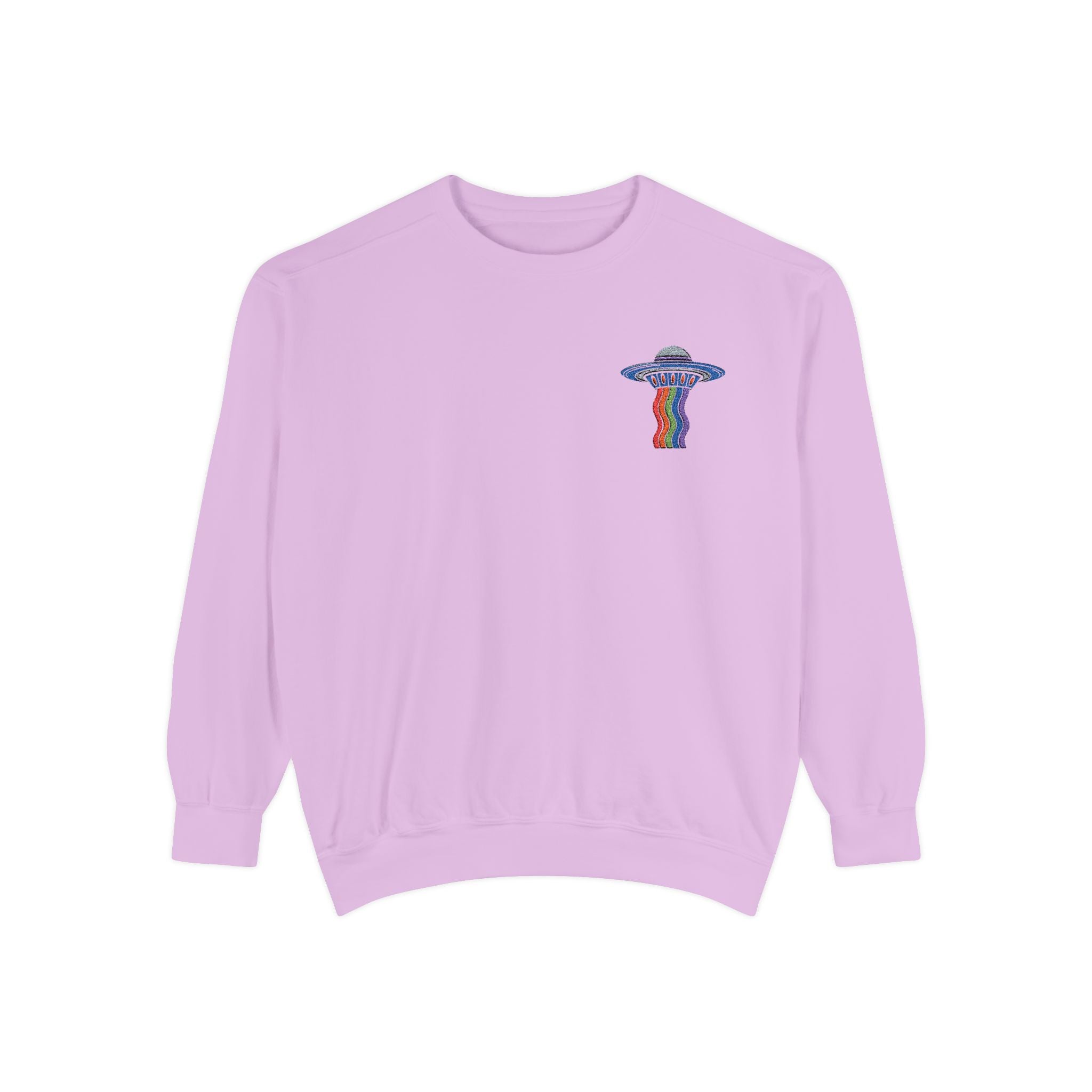 Unisex Garment-Dyed Sweatshirt, Casual Comfort, Cozy Vibes, Everyday Wear, Gift for Him/Her, Perfect for Relaxing