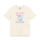 "Text me back" Humorous Relationship Texting Tee Unisex T-Shirt – Bold Queer Streetwear Graphic Tee