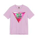 Get Used To It Graphic Tee – Trendy Unisex Shirt, Casualwear, Statement Top, Gift for Friends, Everyday Fashion Unisex T-Shirt – Bold Queer Streetwear Graphic Tee