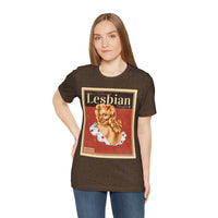 "She's having Lesbian Thoughts" Retro Pride Unisex Tee Unisex T-Shirt – Bold Queer Streetwear Graphic Tee