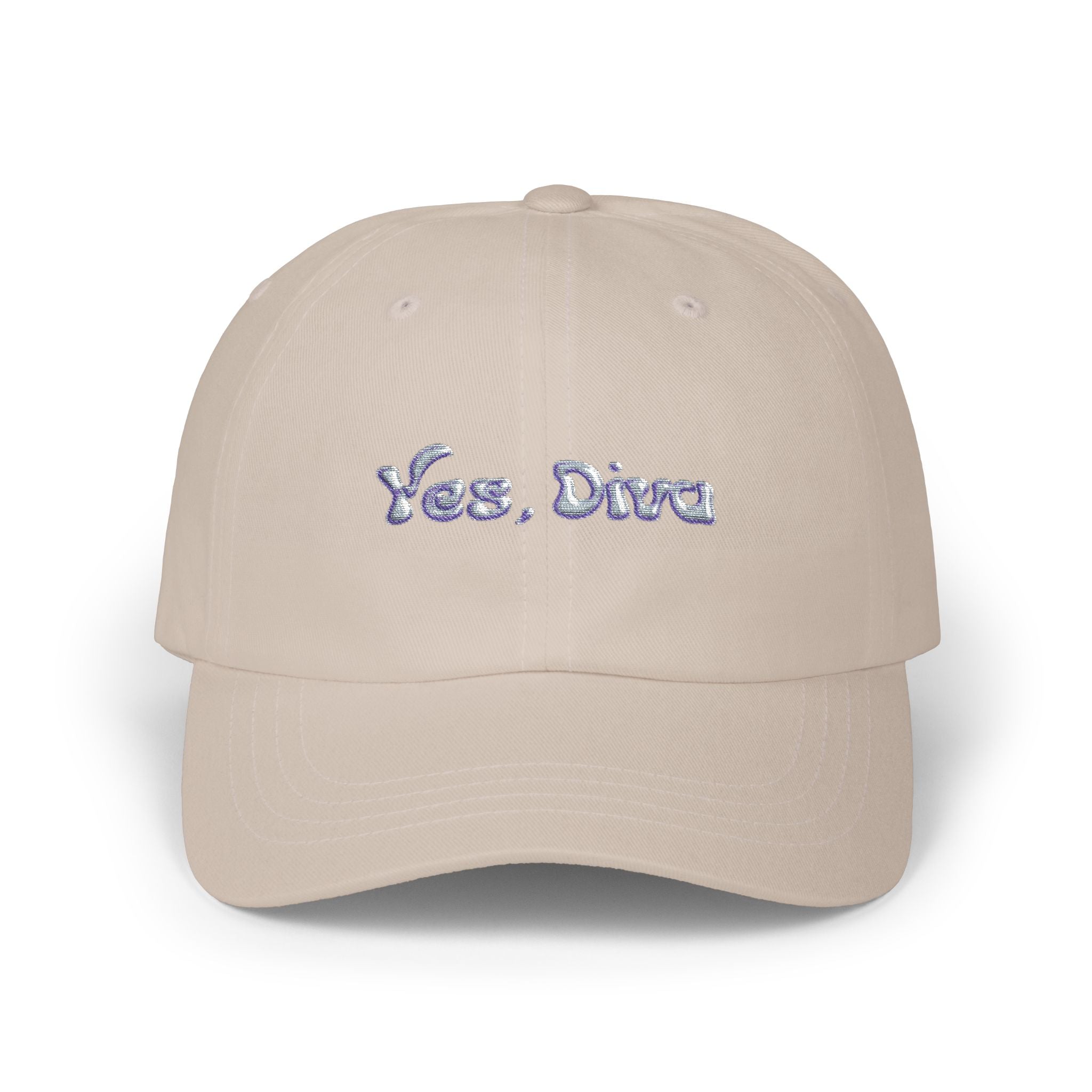 Yes, Diva Classic Dad Cap Snapback Trucker Cap – Embroidered Queer Streetwear Hat
