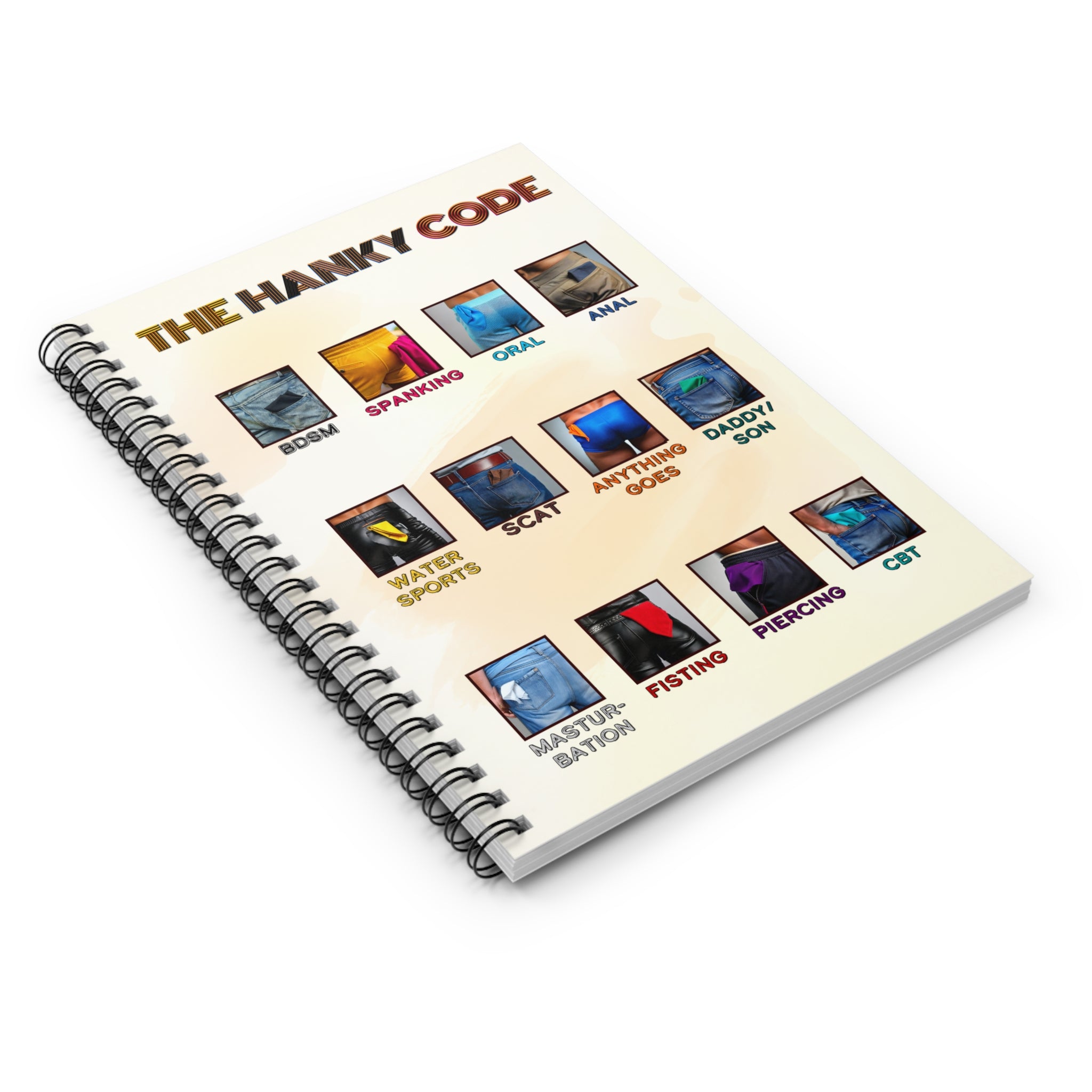 Spiral Notebook - Ruled Line – Club Riot Queer Streetwear