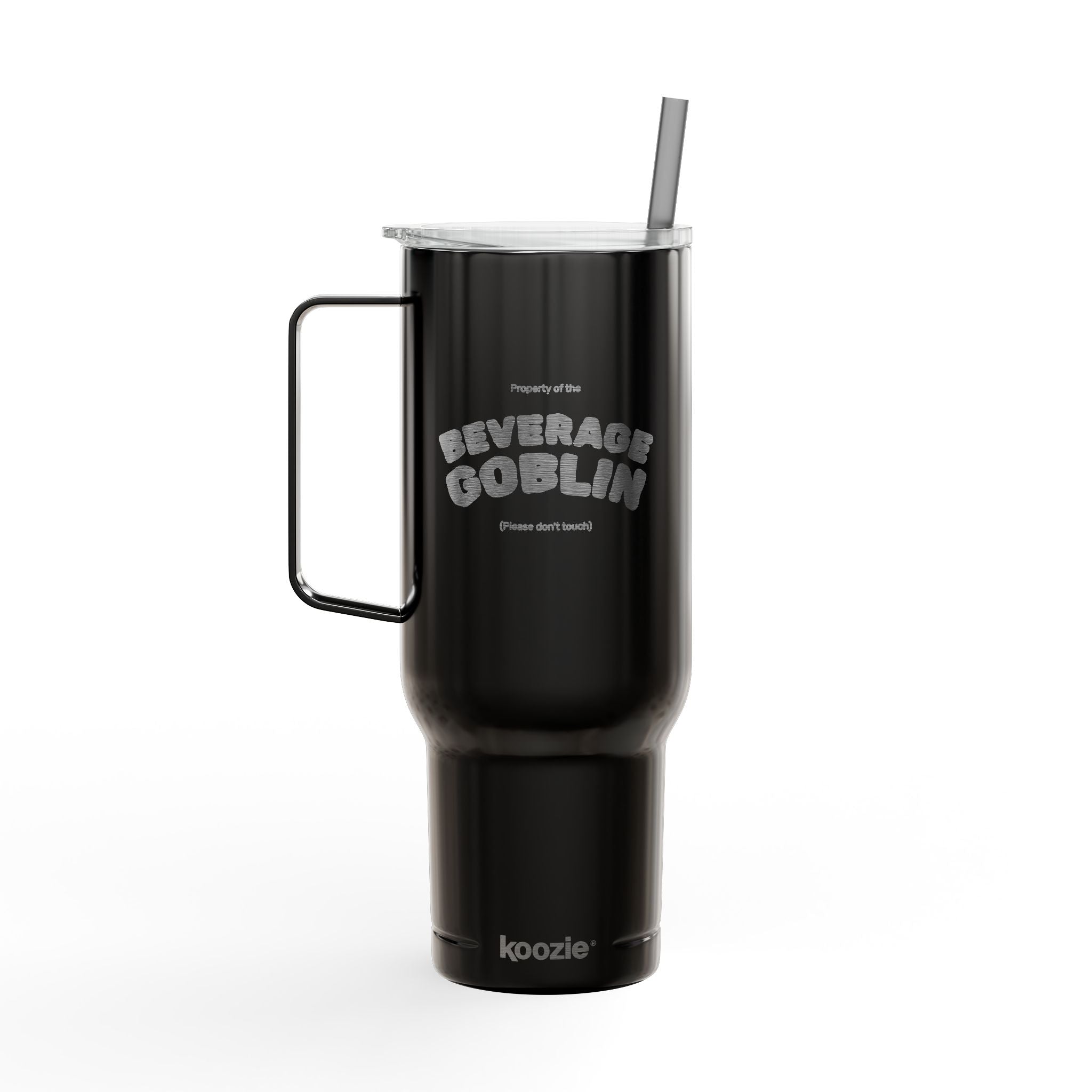 40oz Insulated Tumbler with Lid - Funny Beverage Goblin Design, Perfect for Gifts & Celebrations – Club Riot Queer Streetwear