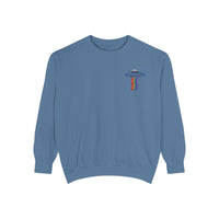 Unisex Garment-Dyed Sweatshirt, Casual Comfort, Cozy Vibes, Everyday Wear, Gift for Him/Her, Perfect for Relaxing