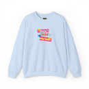 Vibrant Unisex Crewneck Sweatshirt, Cozy Fashion, Casual Wear, Gift for Friends, Colorful Sweatshirt, Everyday Comfort Crewneck Sweatshirt – Queer Streetwear Cozy Essential