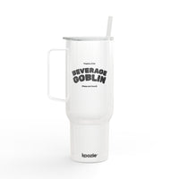 40oz Insulated Tumbler with Lid - Funny Beverage Goblin Design, Perfect for Gifts & Celebrations – Club Riot Queer Streetwear