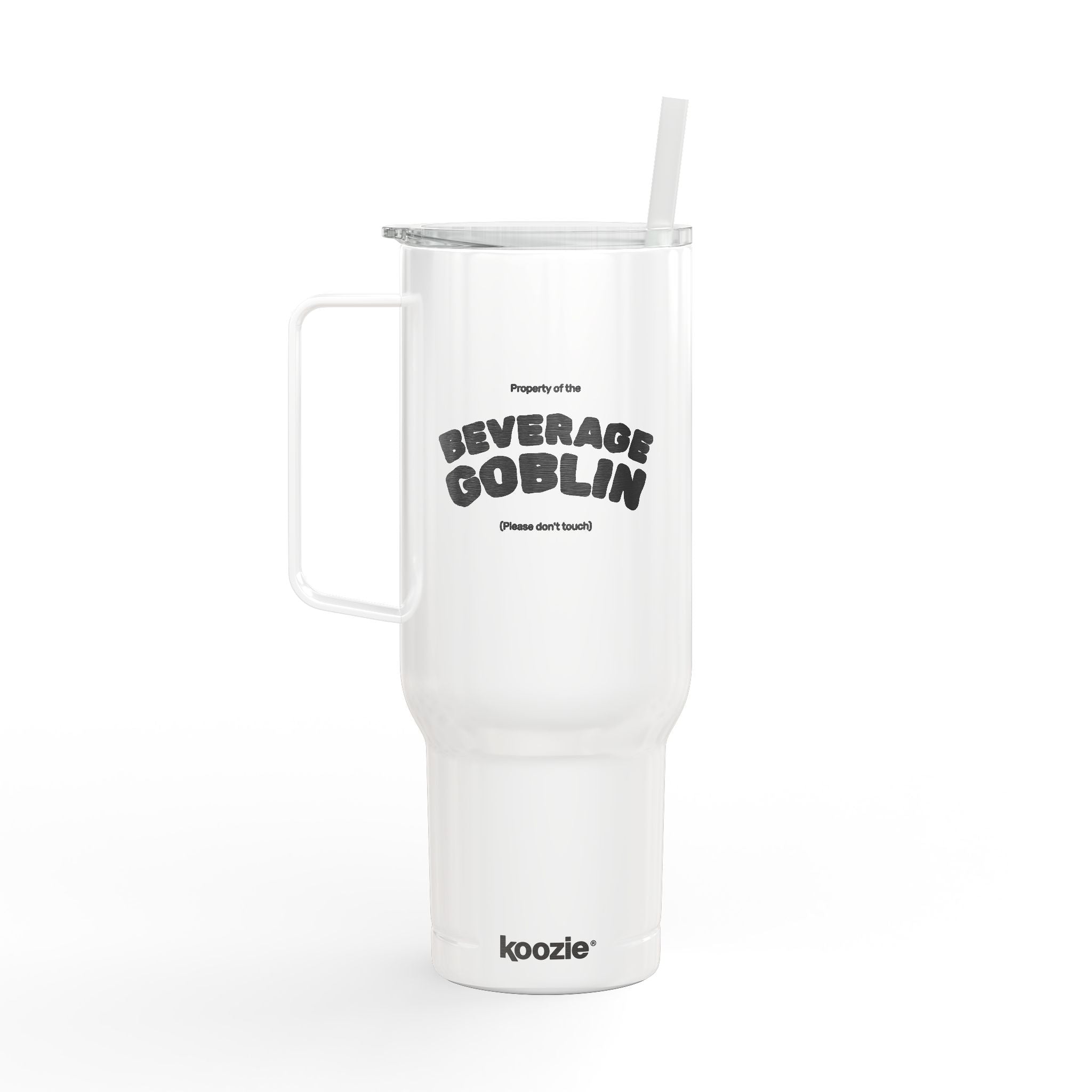 40oz Insulated Tumbler with Lid - Funny Beverage Goblin Design, Perfect for Gifts & Celebrations – Club Riot Queer Streetwear