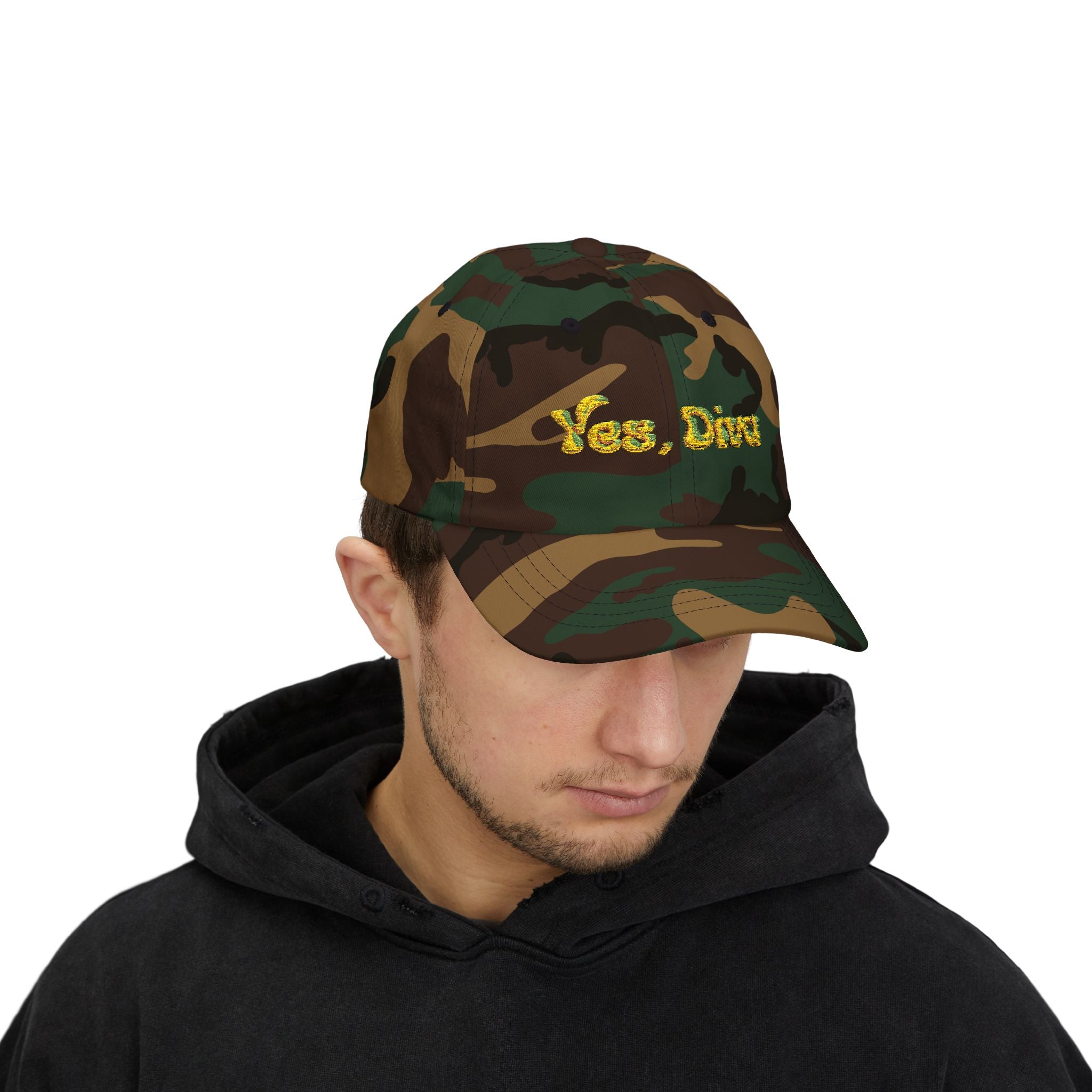 Yes, Diva Classic Dad Cap Snapback Trucker Cap – Embroidered Queer Streetwear Hat