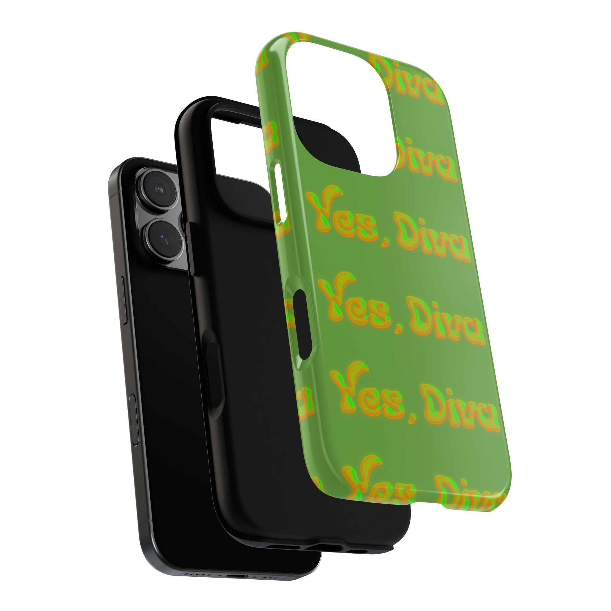 Bold 'Yes, Diva' Phone Case Phone Case – Bold Queer Streetwear Tech Accessory