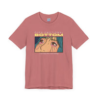 "Overemotional Bottom" Graphic T Unisex T-Shirt – Bold Queer Streetwear Graphic Tee