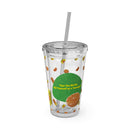 Tumbler with Korean Orange Juice Retro Ad Design, 16oz – Club Riot Queer Streetwear