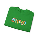 Copy of Sparkling Green Text Crewneck Sweatshirt | Casual Streetwear, Cozy Gift, Unisex Apparel, Everyday Fashion, Holiday Layering Crewneck Sweatshirt – Queer Streetwear Cozy Essential