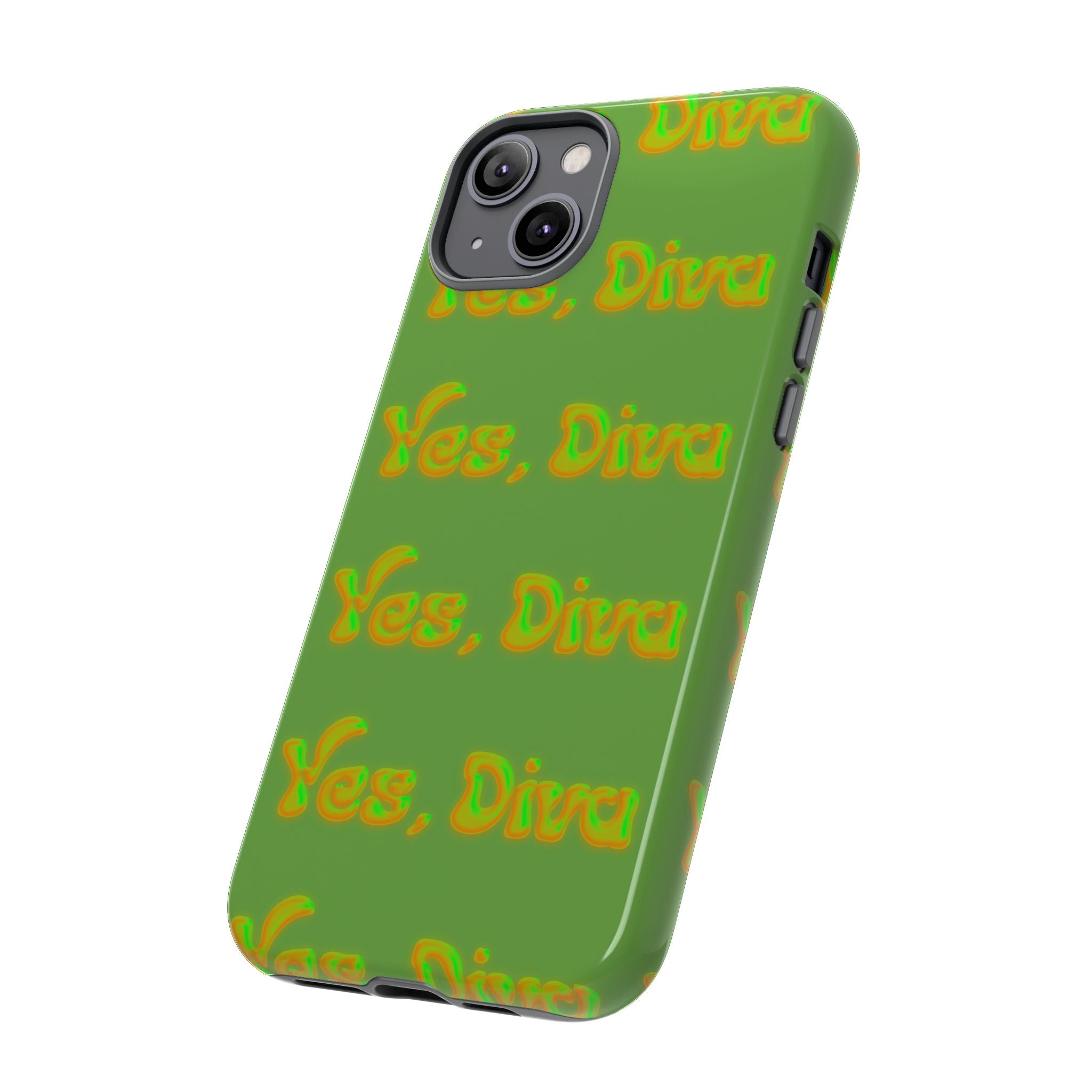 Bold 'Yes, Diva' Phone Case Phone Case – Bold Queer Streetwear Tech Accessory