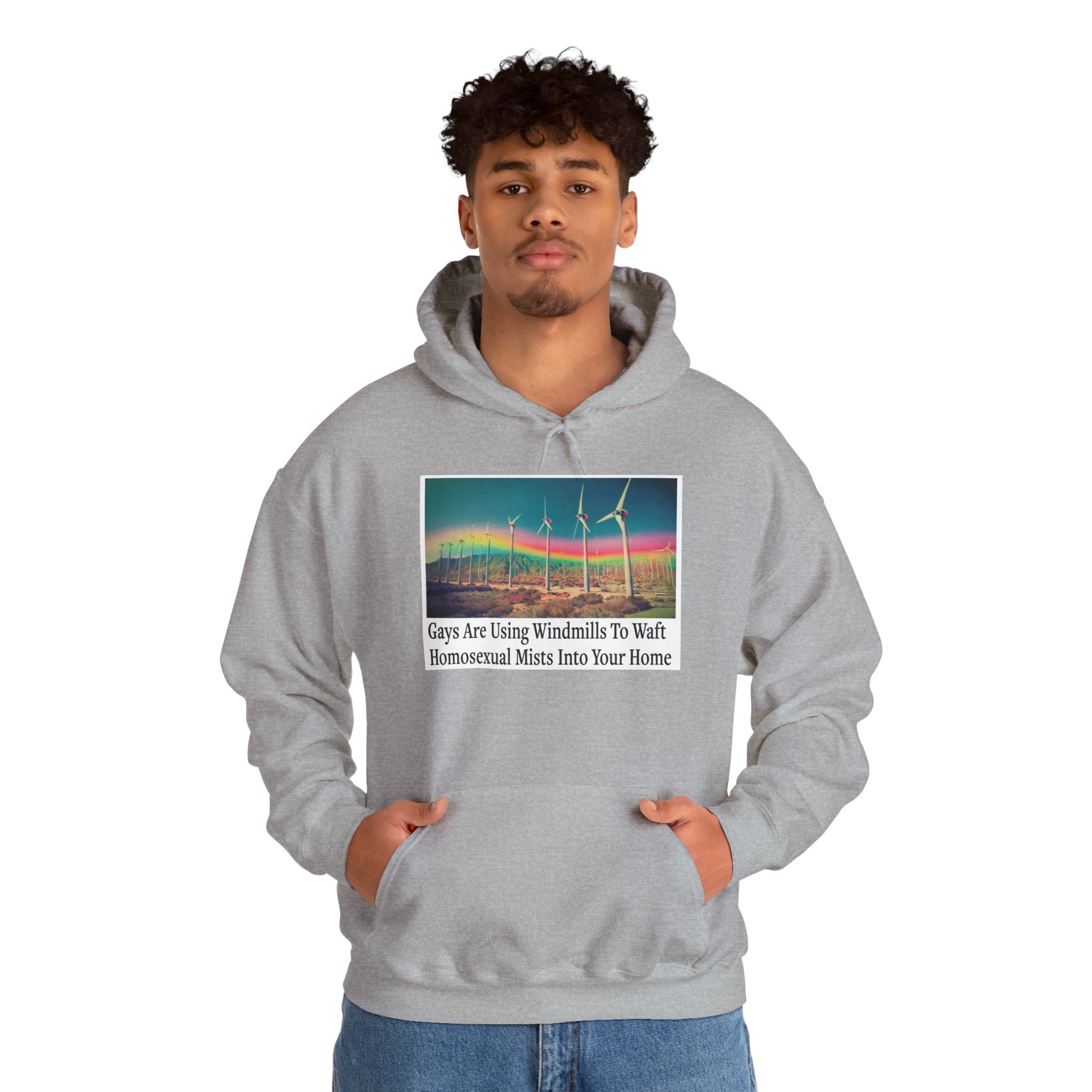 Unisex Heavy Blend™ Hooded Sweatshirt Crewneck Sweatshirt – Queer Streetwear Cozy Essential