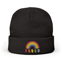 Knit Beanie (Embroidery) – Club Riot Queer Streetwear