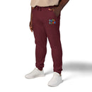 Cozy Embroidered Unisex Fleece Sweatpants, Casual Lounge Pants, Perfect for Relaxing, Gift for Him/Her, Ideal for Everyday Wear – Club Riot Queer Streetwear