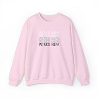 Wired Nips Sweatshirt Crewneck Sweatshirt – Queer Streetwear Cozy Essential