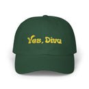 Yes, Diva Classic Dad Cap Snapback Trucker Cap – Embroidered Queer Streetwear Hat