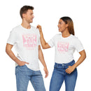 “Love Who You Want! Nothing Matters! Everyone Dies!” Unisex Pride Tee Cheerleaders Design Unisex T-Shirt – Bold Queer Streetwear Graphic Tee