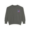 Grape Juice Embroidered Sweatshirt – Unisex, Cozy, and Slightly Juicy Crewneck Sweatshirt – Queer Streetwear Cozy Essential