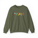 Copy of Sparkling Green Text Crewneck Sweatshirt | Casual Streetwear, Cozy Gift, Unisex Apparel, Everyday Fashion, Holiday Layering Crewneck Sweatshirt – Queer Streetwear Cozy Essential