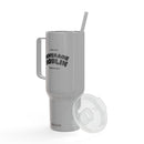 40oz Insulated Tumbler with Lid - Funny Beverage Goblin Design, Perfect for Gifts & Celebrations – Club Riot Queer Streetwear