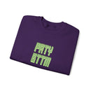 Sparkling Green Text Crewneck Sweatshirt | Casual Streetwear, Cozy Gift, Unisex Apparel, Everyday Fashion, Holiday Layering Crewneck Sweatshirt – Queer Streetwear Cozy Essential