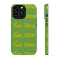 Bold 'Yes, Diva' Phone Case Phone Case – Bold Queer Streetwear Tech Accessory