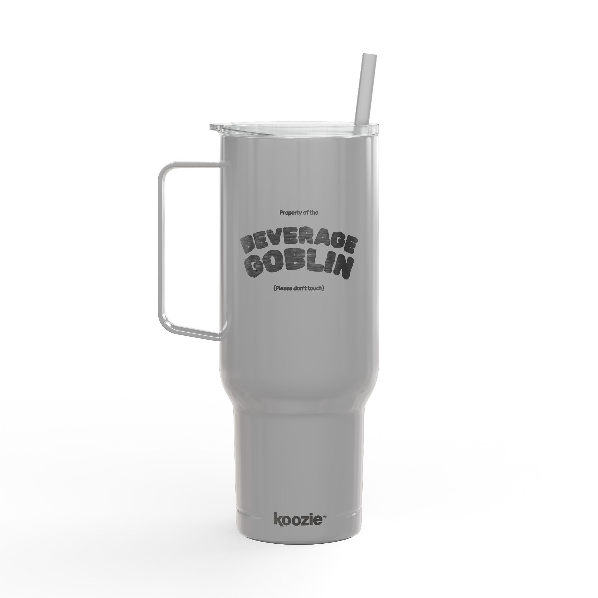 40oz Insulated Tumbler with Lid - Funny Beverage Goblin Design, Perfect for Gifts & Celebrations – Club Riot Queer Streetwear