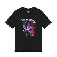 YAAASSSS Zombie Ally Graphic Unisex Tee Unisex T-Shirt – Bold Queer Streetwear Graphic Tee
