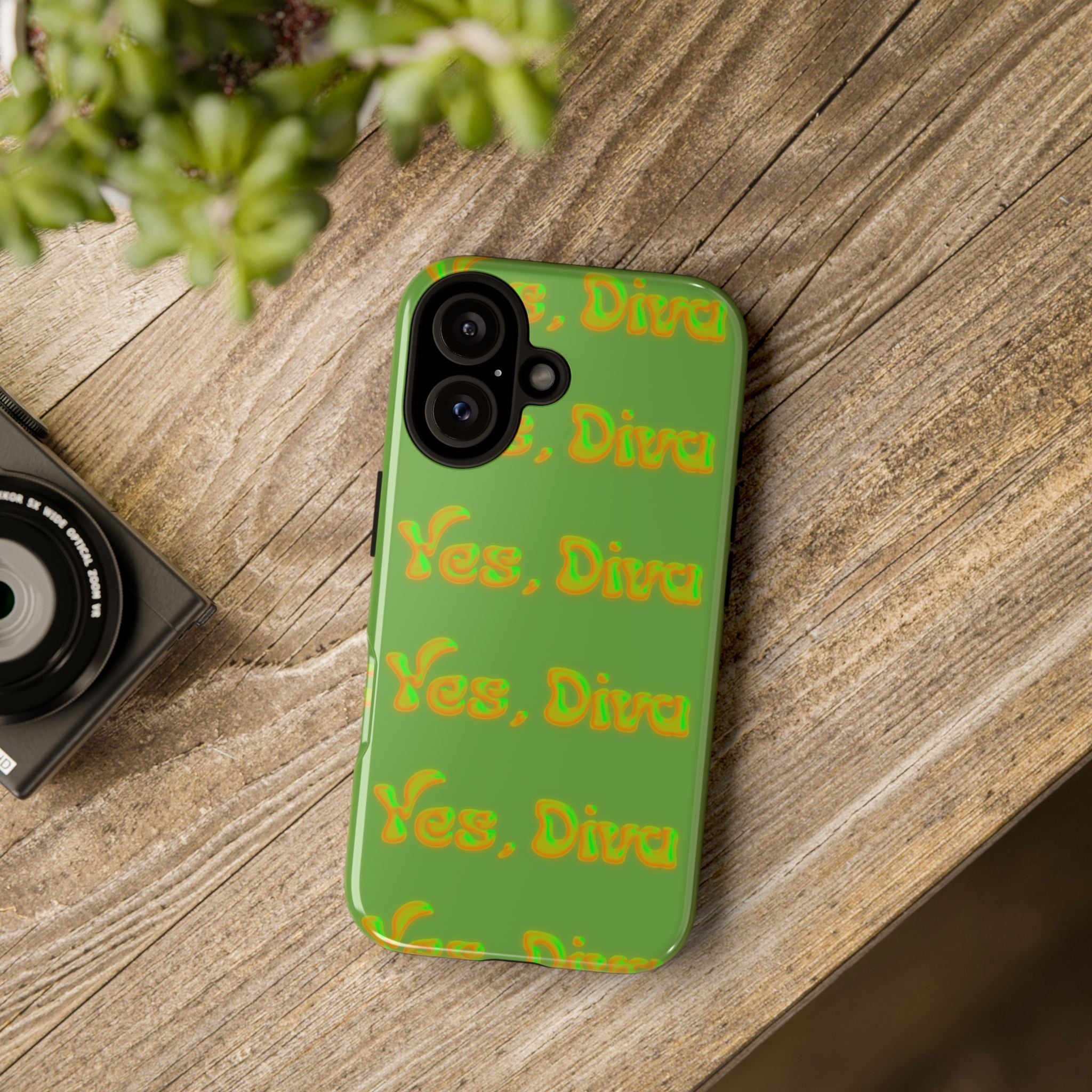 Bold 'Yes, Diva' Phone Case Phone Case – Bold Queer Streetwear Tech Accessory