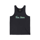 Yes, Diva Unisex Jersey Tank – Stylish and Comfortable Summer Wear – Club Riot Queer Streetwear