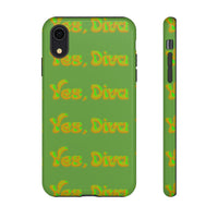 Bold 'Yes, Diva' Phone Case Phone Case – Bold Queer Streetwear Tech Accessory