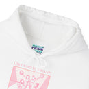 Hooded Sweatshirt 'Love Who You Want! Nothing Matters! Everyone Dies' Crewneck Sweatshirt – Queer Streetwear Cozy Essential