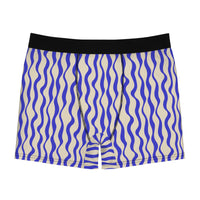 Men's Boxer Briefs with Wave Design, Funky Underwear, Unique Gift for Him, Comfortable Casual Wear, Swim-Inspired Boxers, Everyday [...] with Club Riot queer streetwear design
